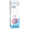 Narivit Plus Spray Nasale 20ml - Con Acido Ialuronico, D-Pantenolo, Biotina, Vitamina A e Vitamina E per il Benessere della Mucosa Nasale