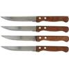 Tognana Mythos, Set 4 coltelli bistecca, acciaio marrone