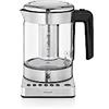 WMF KitchenMinis Bollitore elettrico in Acciaio Inox 18/10 Cromargan, capacità 1,0 L, potenza 1900 W, caraffa in vetro, finitura satinata opaca