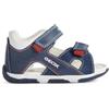 Geox B Sandal Tapuz Boy A, Primi Passi Bimbo 0-24, Blu (Navy C4002), 19 EU