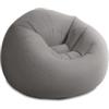 Intex Poltrona sacco gonfiabile intex beanless bag grigio 114x114x71 cm - cod. 68579np