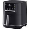 Braun MultiFry 5 - Friggitrice ad aria 2 in 1 con funzione di cottura, rivestimento in ceramica senza PFAS nel cestello di cottura, 15 programmi di cottura, capacità 6 L, calore superiore/inferiore, s