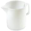 Plastime 0234 1 Caraffa Graduata Morbida, 5 l, LLDPE, Bianco