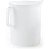 EMGA Plastime caraffa Graduata, Rigido, White, 3 Litri
