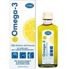 LÝSI Omega 3 Liquido al Gusto di Limone 240 ml - Olio di Pesce di Grado Farmaceutico con Omega-3 per Cuore e Cervello
