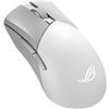 ASUS ROG Gladius III, Mouse Gaming Wireless, Super Leggero, 36000 DPI, Connettività a 2,4 GHz e Bluetooth, Bassa Latenza, USB, Batteria a Lunga Durata, Illuminazione RGB Aura Sync, Bianco