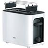 Braun Household HT3010WH Tostafette, 1000watt, 7 livelli di doratura, funzione scongelamento
