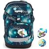 ergobag prime zaino scolastico elementare per bambini, idrorepellente, ergonomico, 20 litro, 1100g Space TravelBear - Blu scuro
