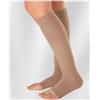 MEDIVEN PLUS Gambaletto Punta Aperta Corto Beige 7 - Calza Compressiva con Tallone Plus