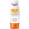 Eucerin Lozione Solare Corpo SPF 30 - 150 ml, Protezione Alta UVA/UVB, Assorbimento Immediato