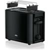 Braun HT3010BK Tostafette, 1000watt, 7 livelli di doratura, funzione scongelamento, nero