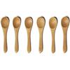 Excelsa Eco Living Set 6 Cucchiaini da Caffè, Bambù, 9 cm