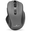 Bluestork M-WL-OFF75 - Mouse senza fili a doppia connessione: Bluetooth e USB 2.4 Ghz - Wireless ricaricabile, ambidestro, ergonomico - silenzioso per PC/Mac - New (grigio)