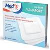 FARMAC-ZABBAN Meds Pore Medicazione Adesiva Sterile 5x7 cm - 5 Pezzi in Tessuto Non Tessuto