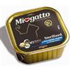 MORANDO Miogatto Sterilized Paté - Alimento umido per gatti sterilizzati con pesce azzurro e salmone, 100g (6 o 32 vaschette)