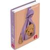 Pigna,Diario Scuola 12 Mesi Dolci Cuccioli,320 Pagine,Copertina Cartonata Imbottita,Formato 13,2x18,3 cm,diario personale,data libera,soggetto Cagnolino/viola,conf. 1