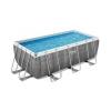Bestway 56722 - PISCINA BESTWAY RETTANGOLARE 412X201X122 POWER STEEL FRAME CON FILTRO E ACCESSORI