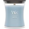 WoodWick Candela profumata | Candela a Clessidra Media | Lakeside Mist | Regali Perfetti per Donne