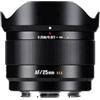 Generico Compatibile con Sony E Mount, compatibile con Fuji X Mount 25mm 35mm 50mm F1.8 APS-C Obiettivo ritratto con messa a fuoco automatica(AF 25mm F1.8,Sony E)