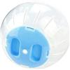 Generic Sfera per criceti 10 cm in plastica sicura trasparente, ruota per criceti lavabile, gabbia rotonda per criceti, giocattoli per criceti con foro scavato, accessori per animali domestici con coperchio