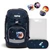 ergobag set zaino scolastico prime zaini AtmosBear - Blu scuro