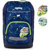 ergobag zaino scolastico flex Front Runbear - Blu scuro