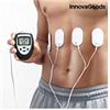 InnovaGoods - Elettrostimolatore Muscolare Pulse, Allenamento Completo Corpo, 8 Programmi, 10 velocità, Ergonomico, Bianco, Taglia Unica, ABS