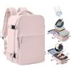 SZLX Zaino Ryanair 40x30x20 Sottovuoto con Pompa Zaino da Viaggio 40x30x20 Wizzair Bagaglio a Mano 40x20x25 Ryanair Donna Borse da Cabina per Easyjet 45x36x20 Uomo Zaino Laptop 14 Pollici Valigia