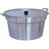 ape casalinghia pentola -calderone pomodoro cm 52 in alluminio con coperchio incluso
