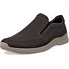 ECCO Uomo Irving Slipon Basket, Acciaio, 50.5 EU