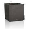 LECHUZA CANTO Stone 30 low grafite nero 13702