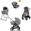 Inglesina - Inglesina System Quattro Aptica 2026 Darwin Recline Crystal Grey