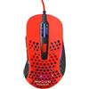 Xtrfy M4 RGB, Mouse da Gioco Con Filo Ultraleggero, Design Ergonomico per Destrimani, Sensore Pixart 3389 all'Avanguardia, Illuminazione RGB regolabile, Kripparrian Red Edition