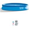 Intex Piscina gonfiabile autoportante rotonda intex easy set 457x457x84 cm - cod. 28158np