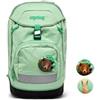 ergobag prime zaino scolastico elementare per bambini, idrorepellente, ergonomico, 20 litro, 1100g PineBear - Verde