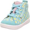 Superfit Scarpe Primi Passi da Bambina Supies, Verde Chiaro Giallo 7510, 22 EU