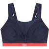 Champion Sa Sn109 D+max Bra Reggiseno sportivo, Multicolore (Blu/Rosso), 6F Donna