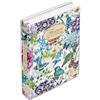Pigna Nature Flowers - Diario agenda 12 mesi, 320 pagine, 13,2x18,3 cm
