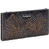 Desigual portafoglio Mone Mistral Clarisa Long Wallet Chocolate marrone scuro
