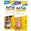 AdTab Compresse Masticabili per gatti >2,0-8,0 Kg - 3 compresse
