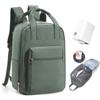BJLFS Zaino da Viaggio con Sottovuoto Ryanair 40x20x25 Bagaglio a mano | Zaino Ryanair 40x20x25 Sottovuoto con Pompa Borse da Cabina per Easyjet con Tasca Antifurto Zaino Casual per 16 Laptop Uomo