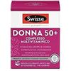 Swisse Multivitaminico Donna 50+, Integratore Alimentare Multi-nutriente per Integrare l'Alimentazione delle Donne over 50, 30 Compresse