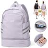 SZLX Zaino da Tennis per Donne Uomini, Borsa da Tennis, Borsa Zaino per Badminton, Grande Borsas da Racchetta Borsas Sportiva che Può Contenere 2 Racchetta e Scarpe da Tennis