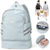 SZLX Zaino da Tennis per Donne Uomini, Borsa da Tennis, Borsa Zaino per Badminton, Grande Borsas da Racchetta Borsas Sportiva che Può Contenere 2 Racchetta e Scarpe da Tennis