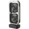 Bimar Ventilatore a piantana cordless bimar doppia ventola orientabile