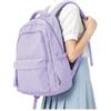 HYC00 Zaino Scuola Superiore Ragazza,Zaino da Scuola Media Ragazzo | Resistente All'acqua Zaino Porta PC Donna Zaino Universita Uomo Leggero Zainetto Casual da Viaggio Backpack Lavoro,E-Viola
