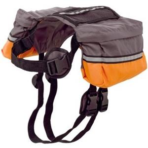 FERPLAST Dog Scout - Zaino per cani in nylon resistente, con fibbie regolabili, tasche laterali e bande riflettenti