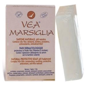 VEA Marsiglia Sapone Naturale 100g - Delicato a pH Neutro con Olio VEA per Pelli Sensibili