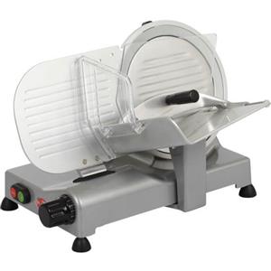 RGV Affettatrice elettrica a gravità ergonomica semiprofessionale Modello serie Lusso 275/A Affilatoio Amovibile Dim. cm L.50.5 P.41 H.37.5 Diam. Lama 27.5