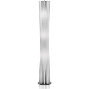 Slamp Bach Lampada da Terra E27 - 3 Luci in Plastica Opalescente, Design Moderno e Raffinato
